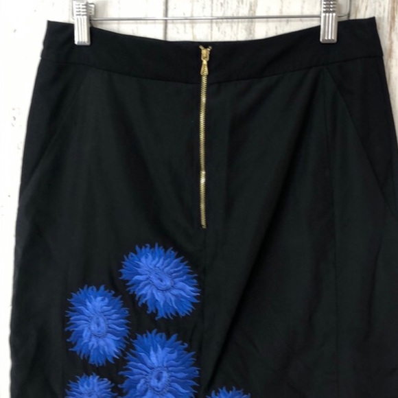 Anthropologie LEIFSDOTTIR  Embroidered Skirt - Picture 6 of 13